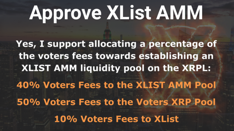 Approve XList AMM